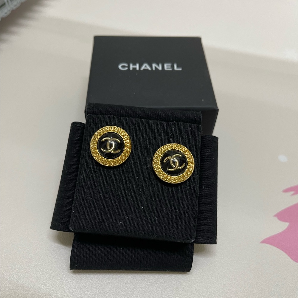 Authentic Chanel vintage earrings